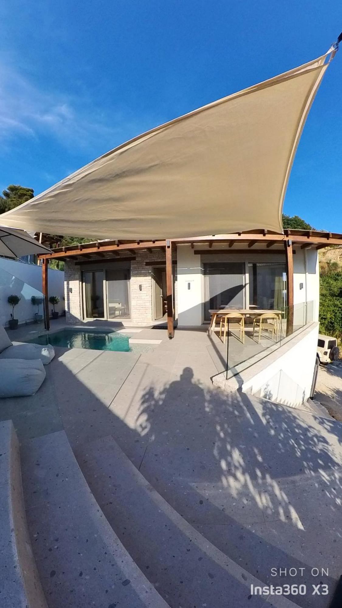 Villa Vrachos Luxury Living Vráchos Exterior foto