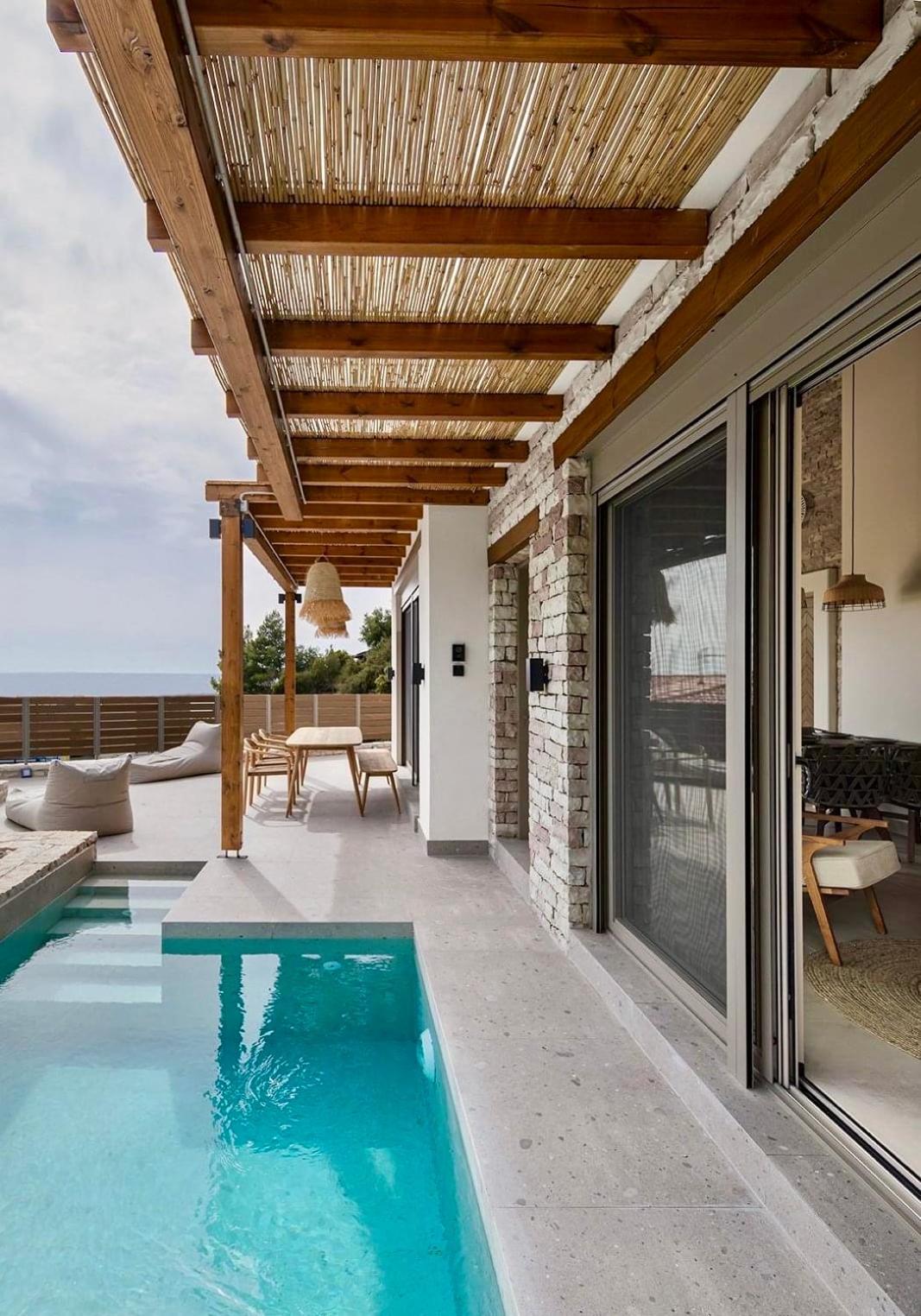 Villa Vrachos Luxury Living Vráchos Exterior foto